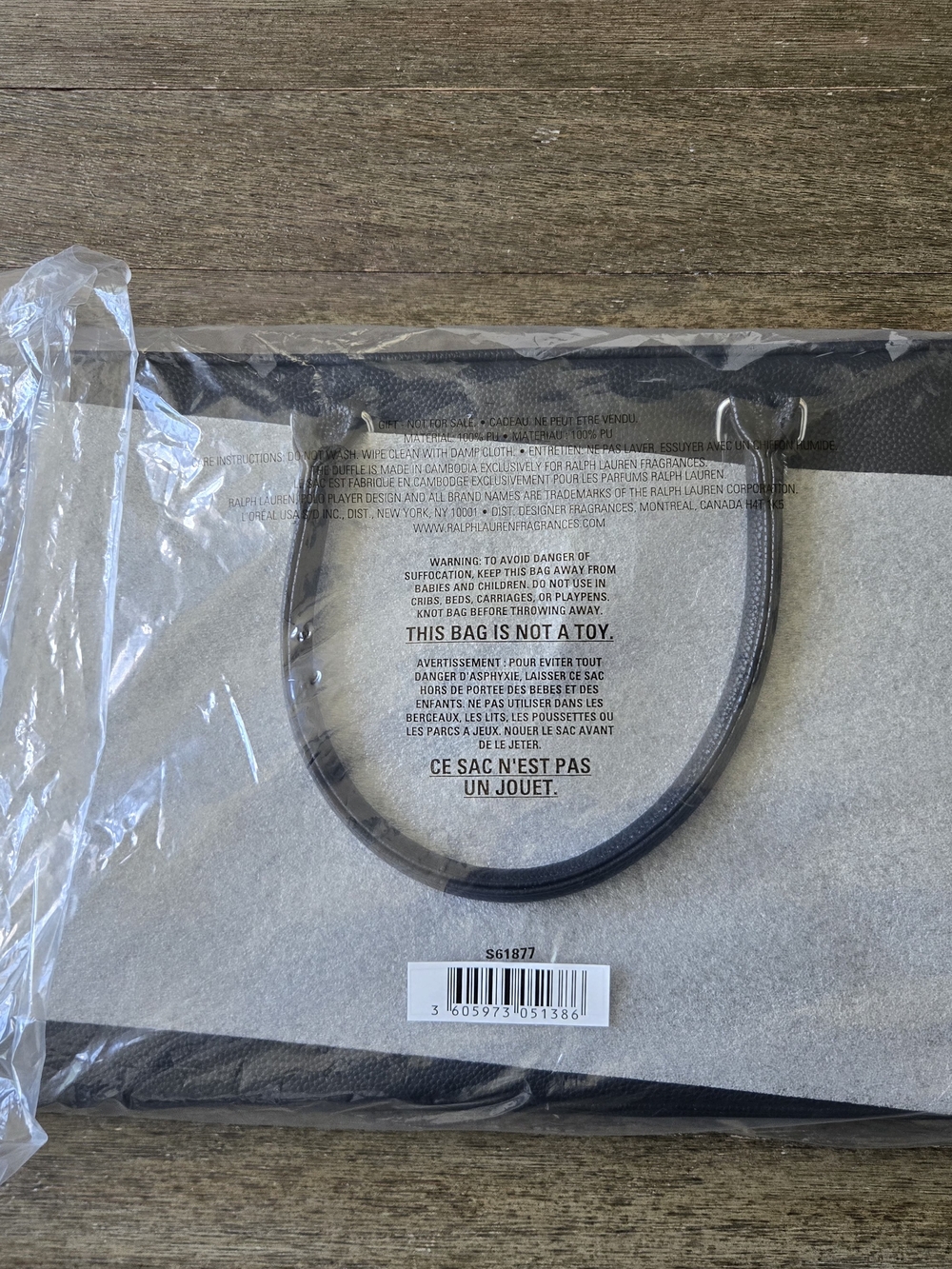 Black Ralph Lauren Duffle Bag - Picture 6 of 16